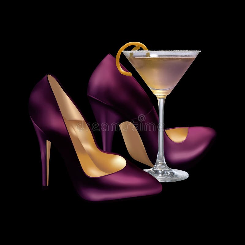 girls purple heels