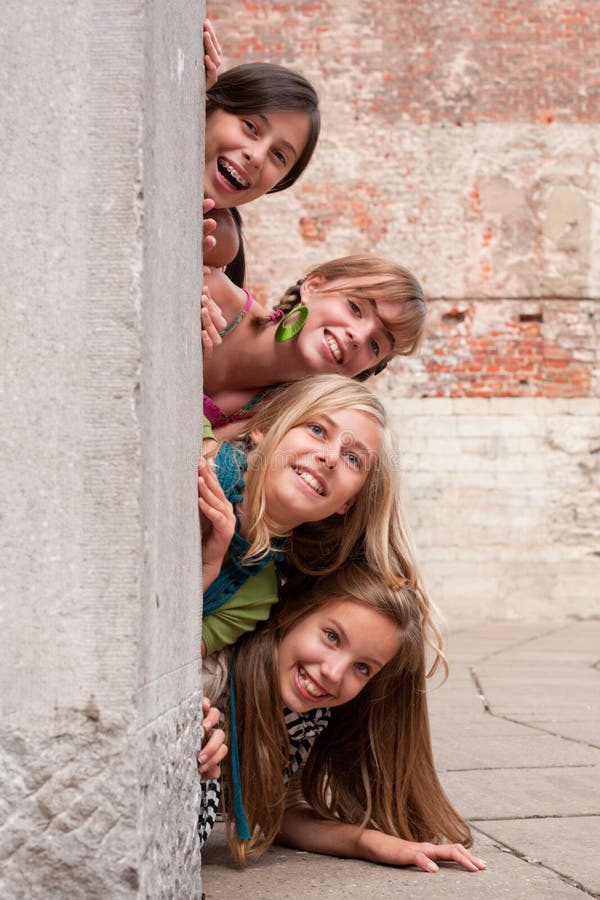 Girls on the wall