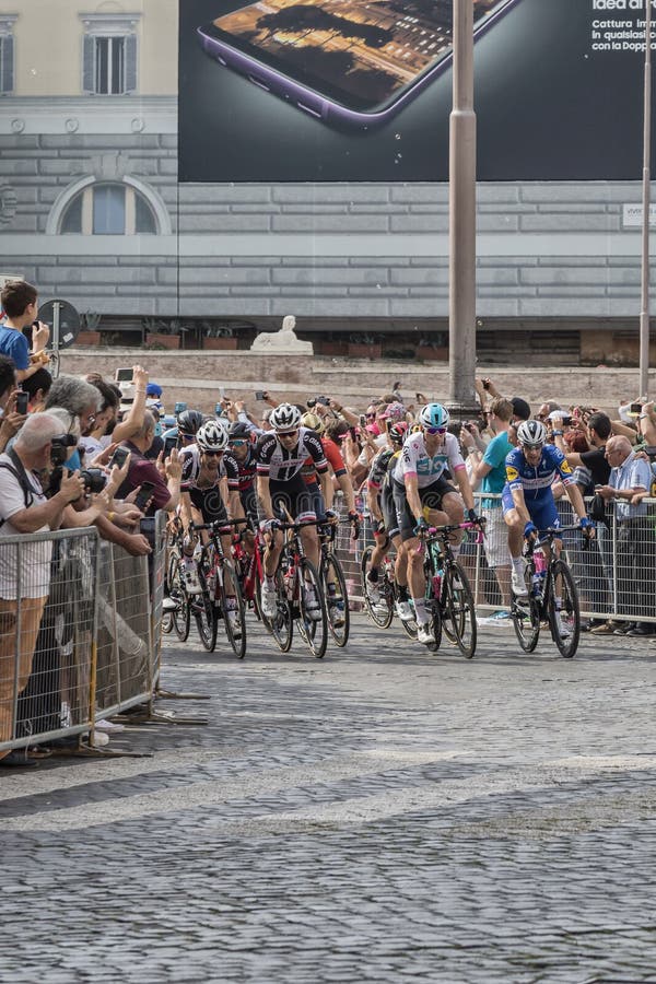 Giro dell'Italia 2018, Roma fotografie stock libere da diritti Giro dell'Italia 2018, Roma fotografie stock libere da diritti