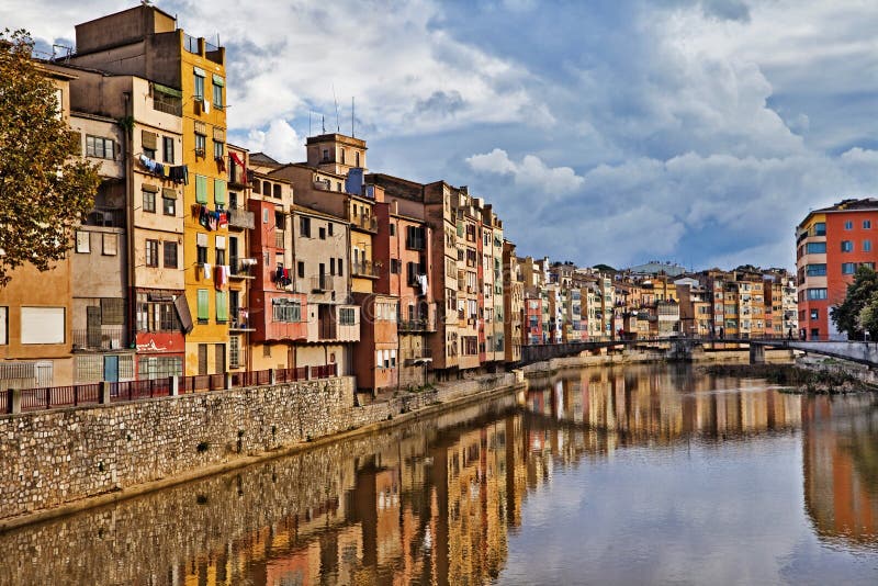 Girona Ισπανία στοκ φωτογραφία με δικαίωμα ελεύθερης χρήσης