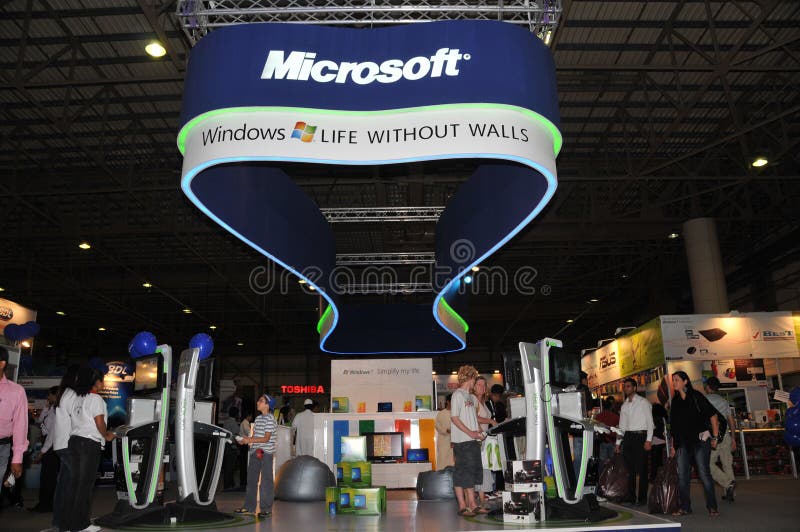 GITEX 2009 - Pavillon de Microsoft Windows 7