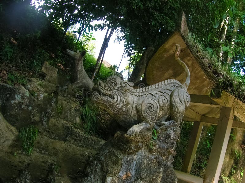 21 giugno 2008 koh samui thailandia : Tanim Magic buddha giardino isola koh samui