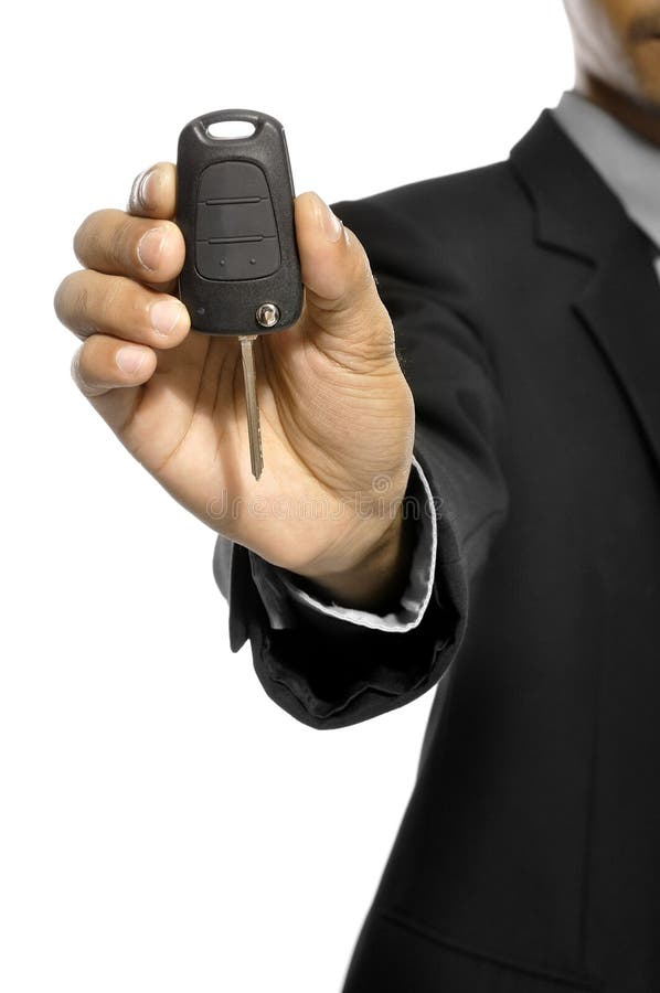 Give Car Key royalty free stock photo