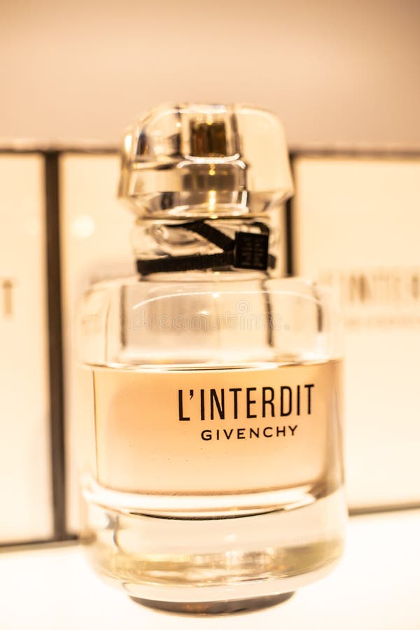 L`interdit, the New Fragrance by Givenchy Editorial Image - Image of  bottle, flowers: 133663870
