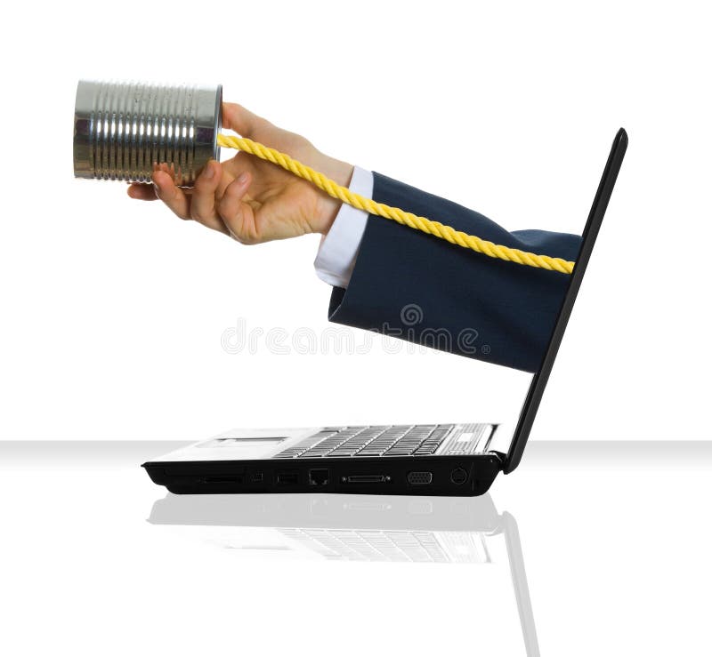 Giving a tin can phone