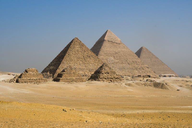 Giza-Pyramiden, Kairo, Ägypten stockfotos Giza-Pyramiden, Kairo, Ägypten stockfotos