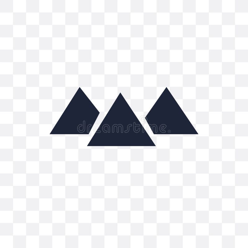 Giza transparent icon. Giza symbol design from Architecture coll vector illustration Giza transparent icon. Giza symbol design from Architecture coll vector illustration