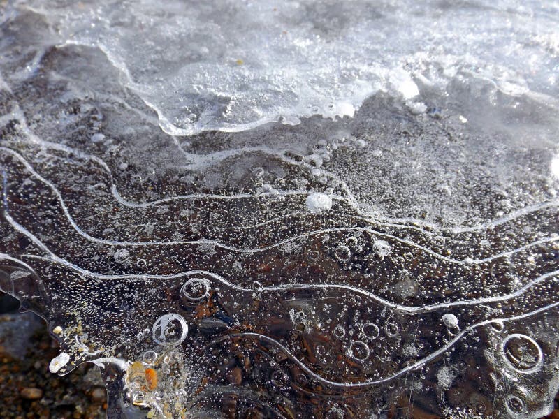 Glace du lac Baïkal photos libres de droits Glace du lac Baïkal photos libres de droits