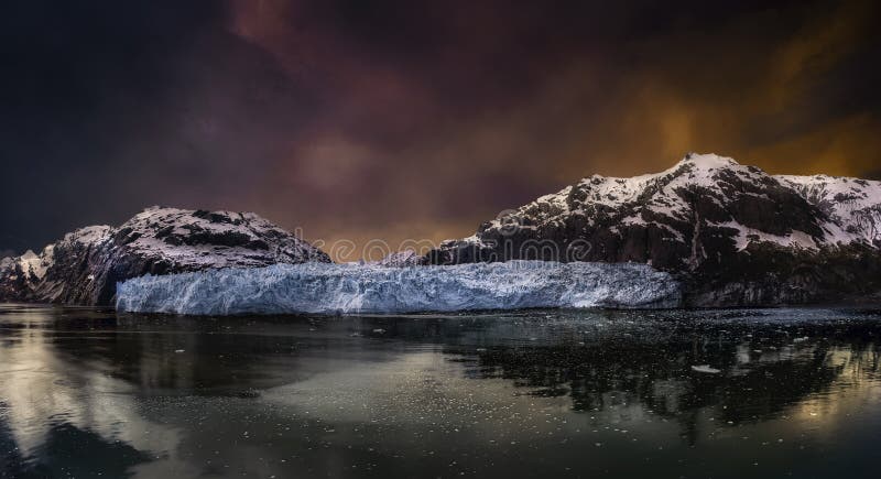 Glacier Margerie - Alaska - Amérique images libres de droits Glacier Margerie - Alaska - Amérique images libres de droits