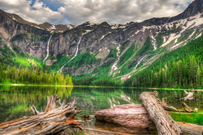 Glacier National Park royalty free stock photography Glacier National Park royalty free stock photography