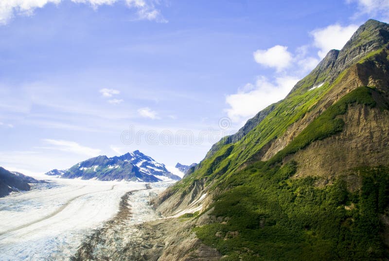 Glacier in Skagway Alaska