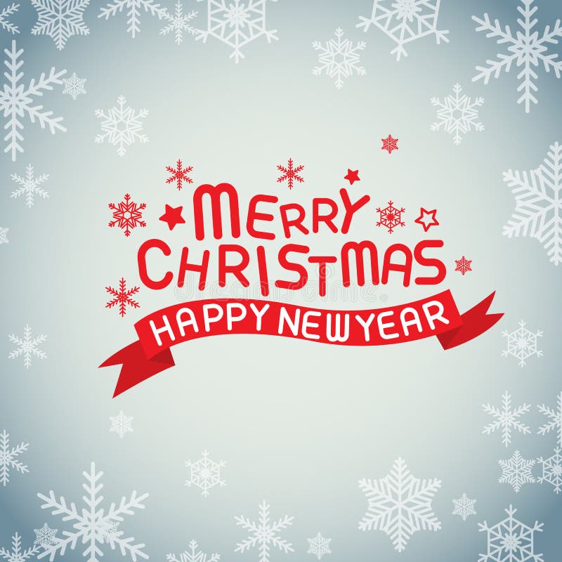 Merry christmas and happy new year, vector lettring,calligraphy, ribbon. Merry christmas and happy new year, vector lettring,calligraphy, ribbon