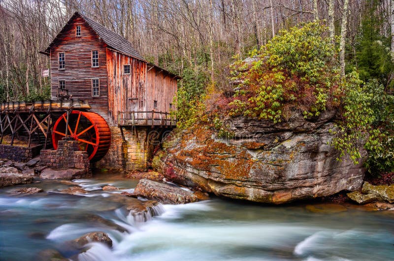 Glade Creek Grist Mill, Babcock State Park, West Virginia