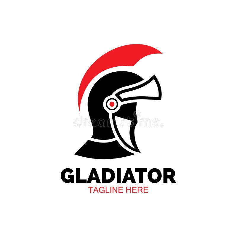 Gladiator Mask , Spartan Helmet Logo Template Vector Icon Design Stock ...