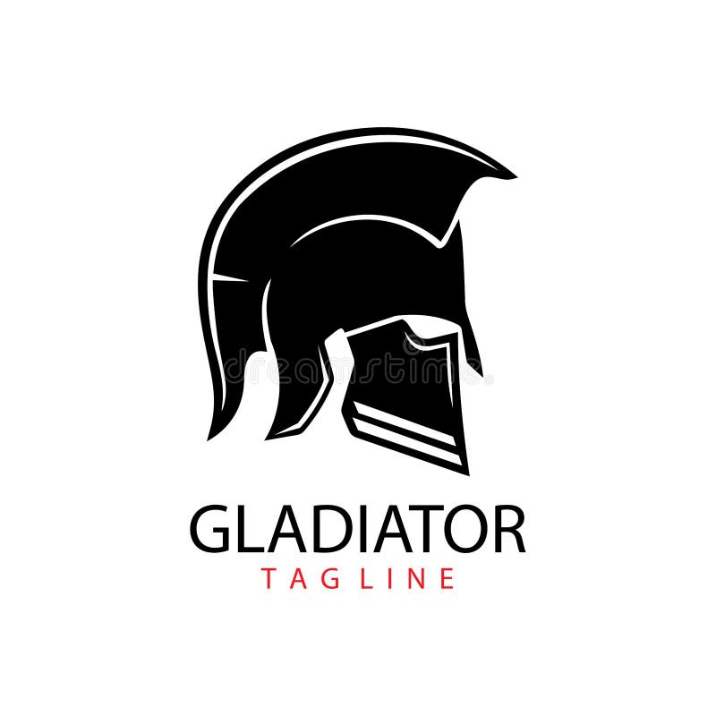 Gladiator Mask , Spartan Helmet Logo Template Vector Icon Design Stock ...