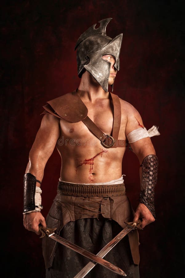 Gladiator stock image. Image of muscular, male, armor - 61598867