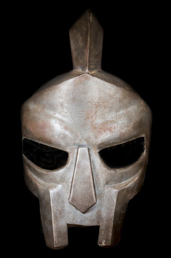 gladiator κράνος Ρωμαίος απομονωμένος στοκ φωτογραφία gladiator κράνος Ρωμαίος απομονωμένος στοκ φωτογραφία