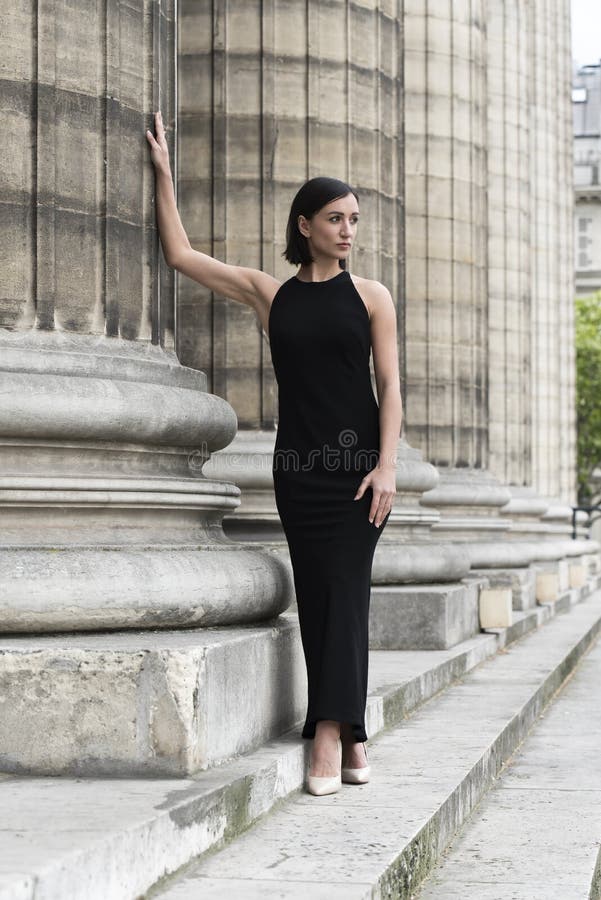 Glamour Fashion Portrait of Young Elegant Woman. Street Fashion concept royalty free stock photography Glamour Fashion Portrait of Young Elegant Woman. Street Fashion concept royalty free stock photography