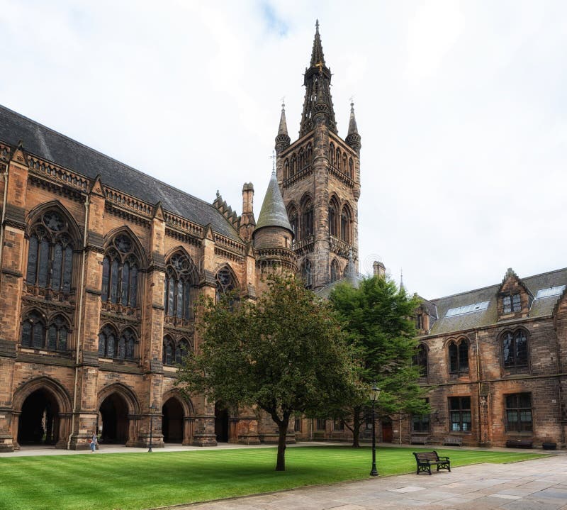 Glasgow University royaltyfria bilder Glasgow University royaltyfria bilder