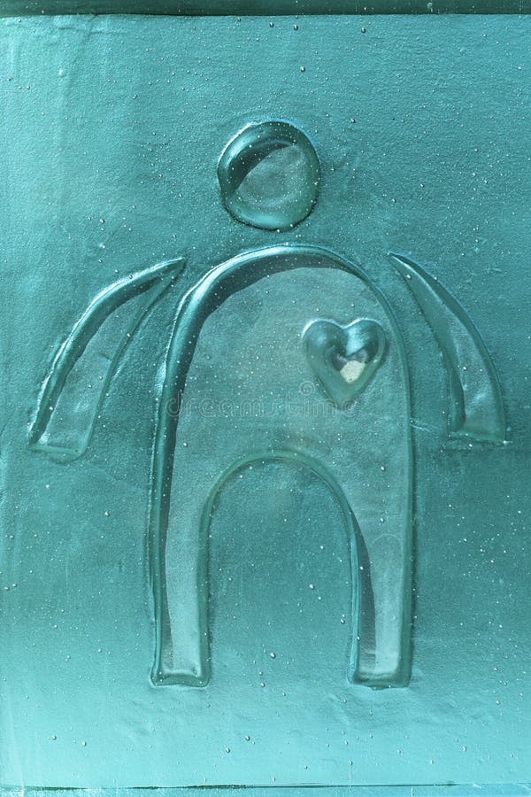 Glasinneres stockbilder