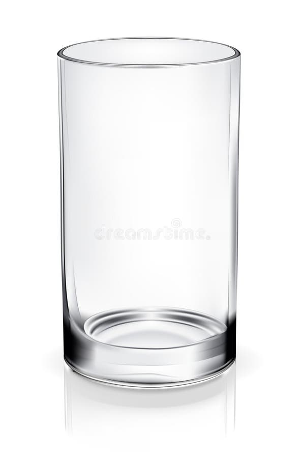 Glass royalty free illustration
