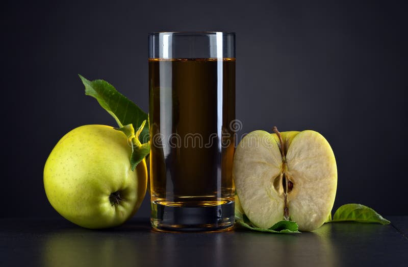 Glass of apple juice stock photo. Image of delicious 72235210