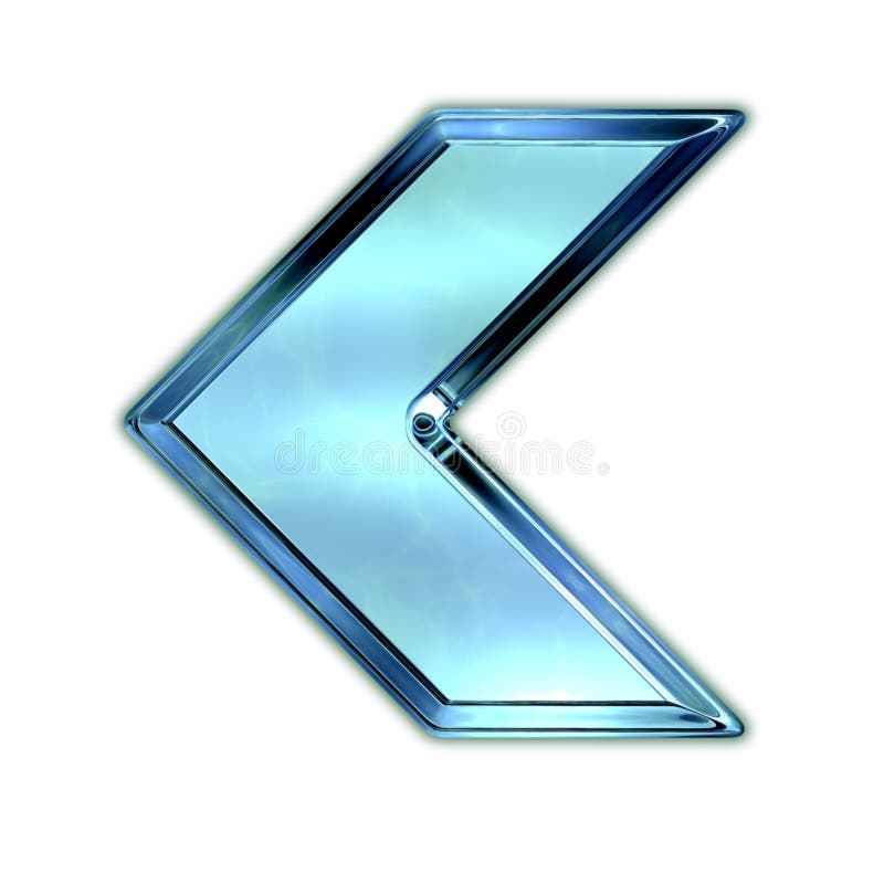 Glass arrow stock illustration. Illustration of shiny 32346321