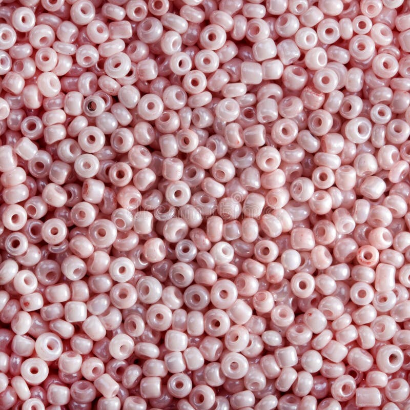 Glass Beads of pink color stock image. Image of small 82489935