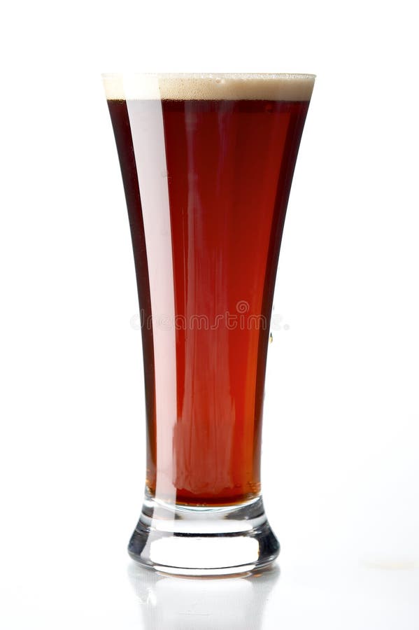 Glass with beer