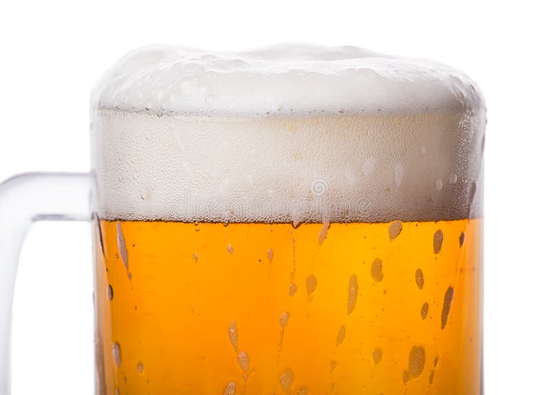 Glass of beer foam stock photo. Image of beverage, alcohol 48362140