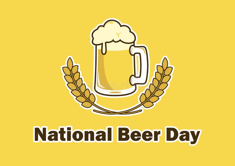 National Lager Day vector stock vector. Illustration of closeup - 166388523