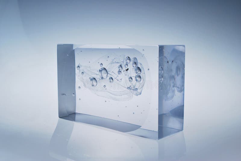 Glass Block and Slate Tile Wall Stock Image Image of curved, bright