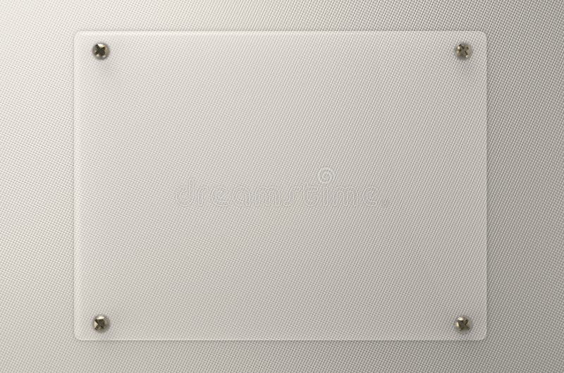 Download Blank Transparent Acrylic Desk Block Mockup, Stock Photo ...