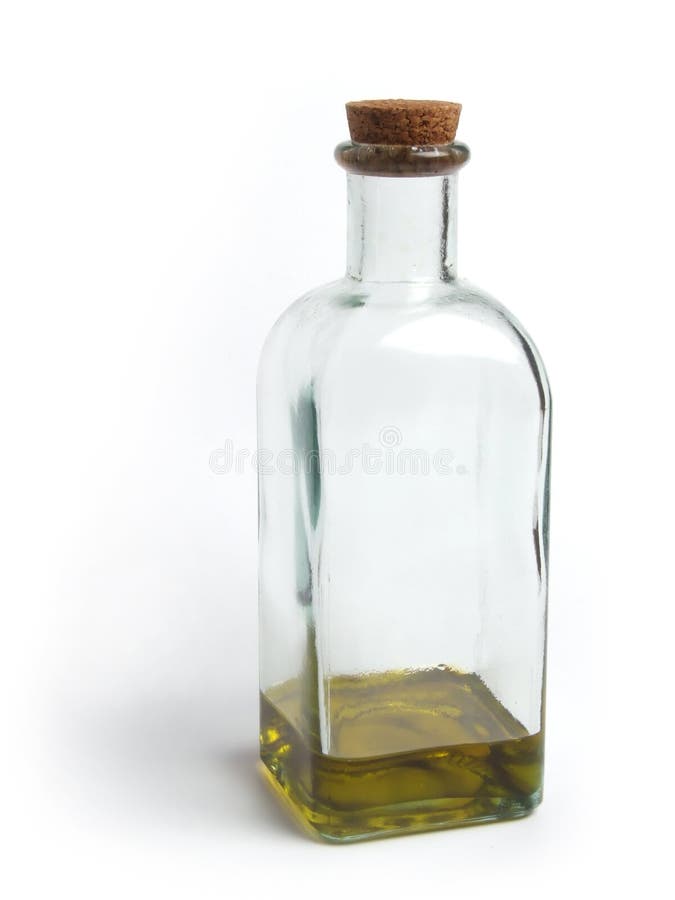 Glass Bottle with Olive Oil