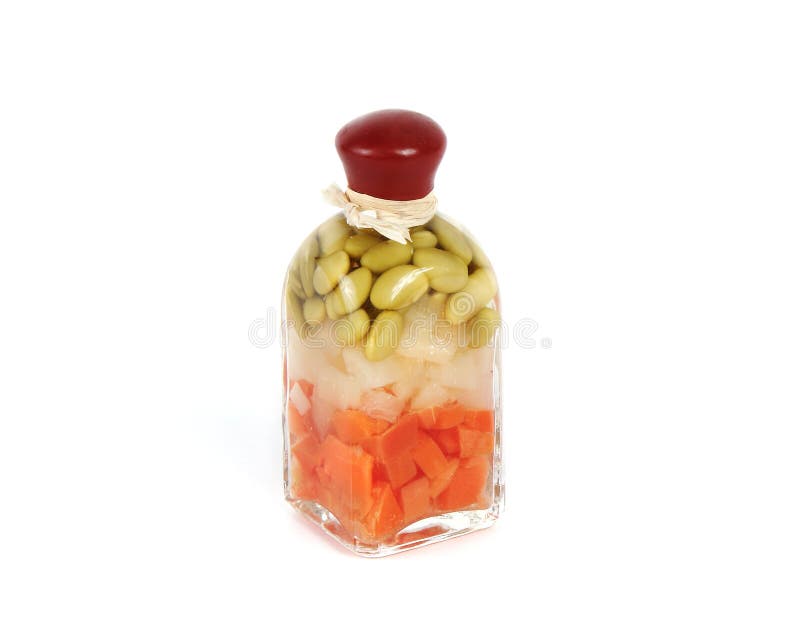 Glass Bottle with Vegetables Stock Photo Image of lifestyle, life