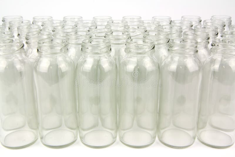 Glass bottles for recycle stock image. Image of frontal 50629325