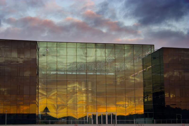 Glass Building Reflections