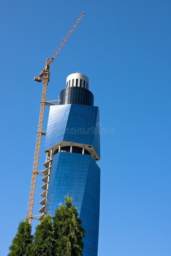 Glass building in sarajevo