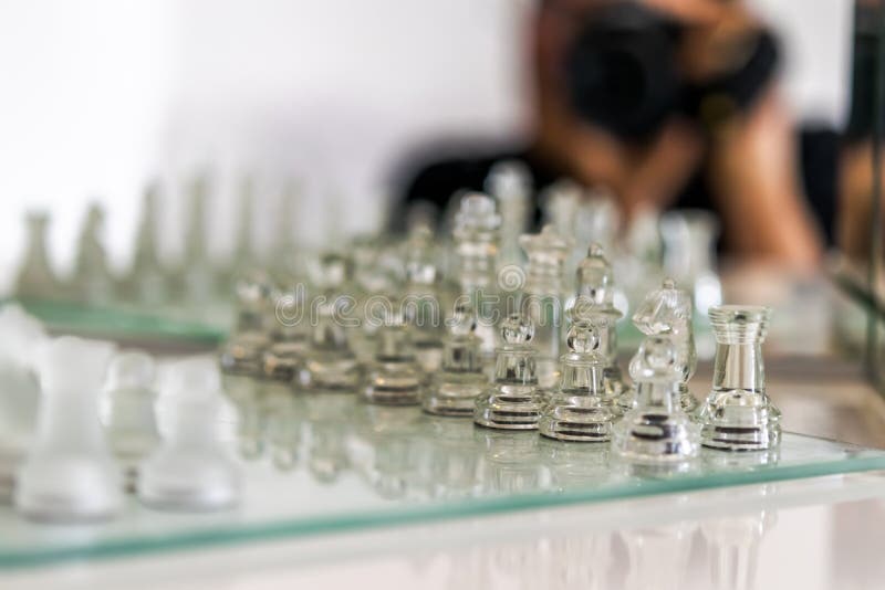 Chess set photographer royalty free stock photography