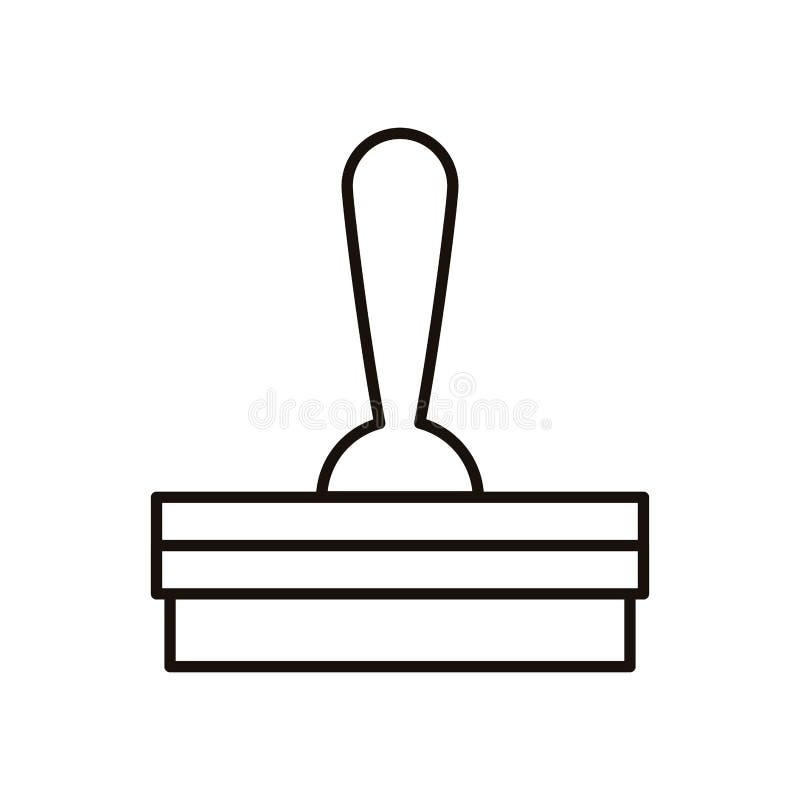 Glass cleaner tool line style icon Stock Vector by ©jemastock