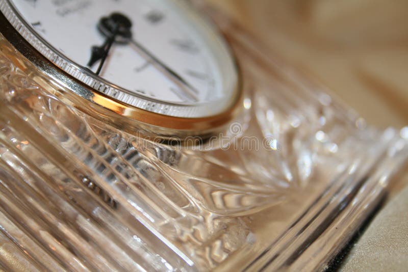 Glass Clock stock image. Image of finance, hour, glass 797033