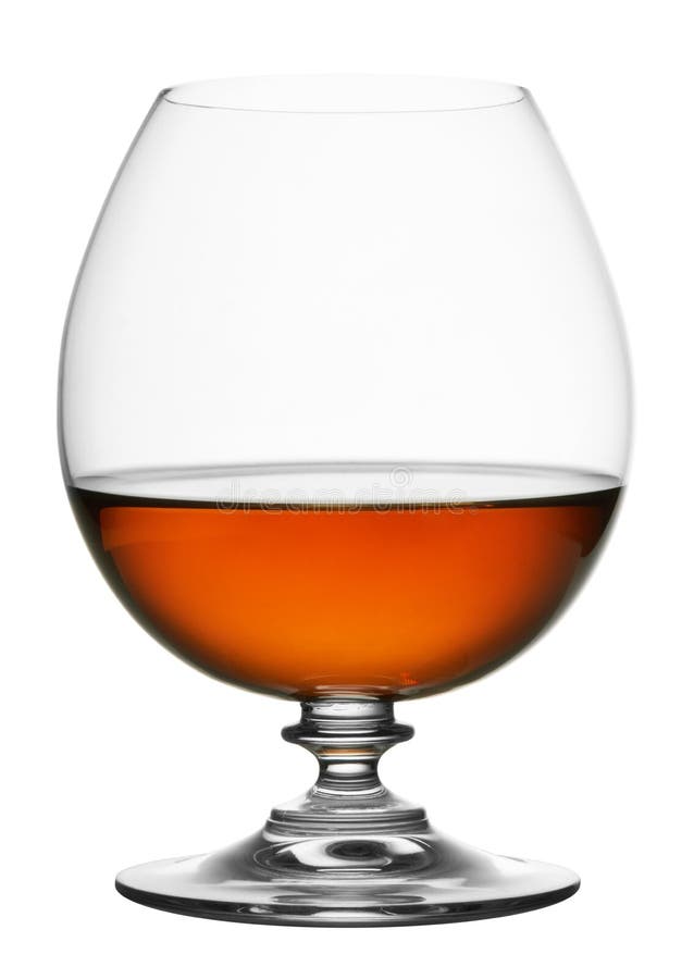 Glass of cognac