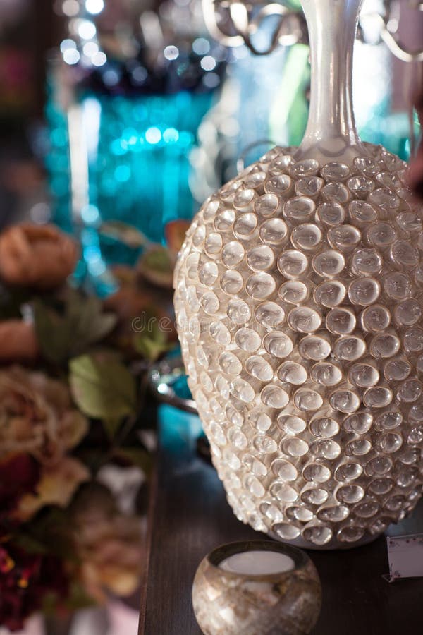 Glass Cups and Vases in the Sun Stock Photo Image of closeup, vase