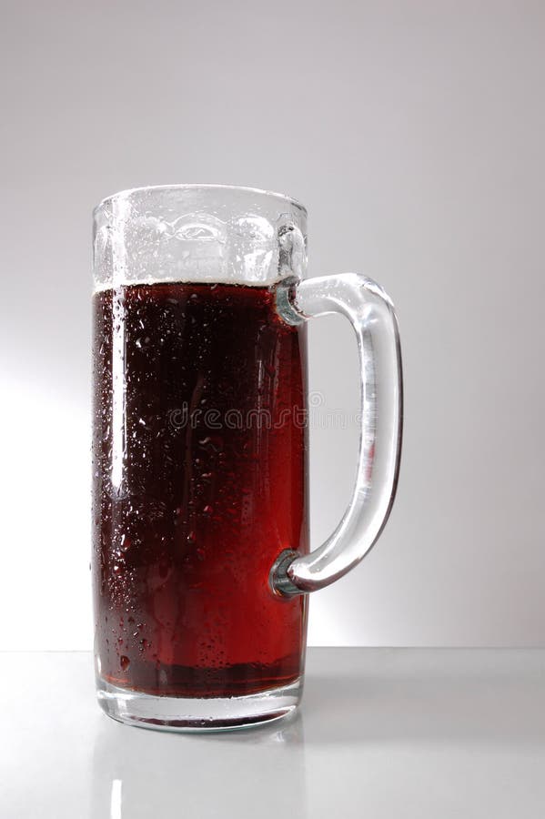 Glass of Dark Beer stock photo. Image of life, closeup 13366706