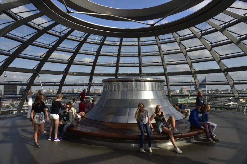 Glass Dome of the Reichstag, Berlin