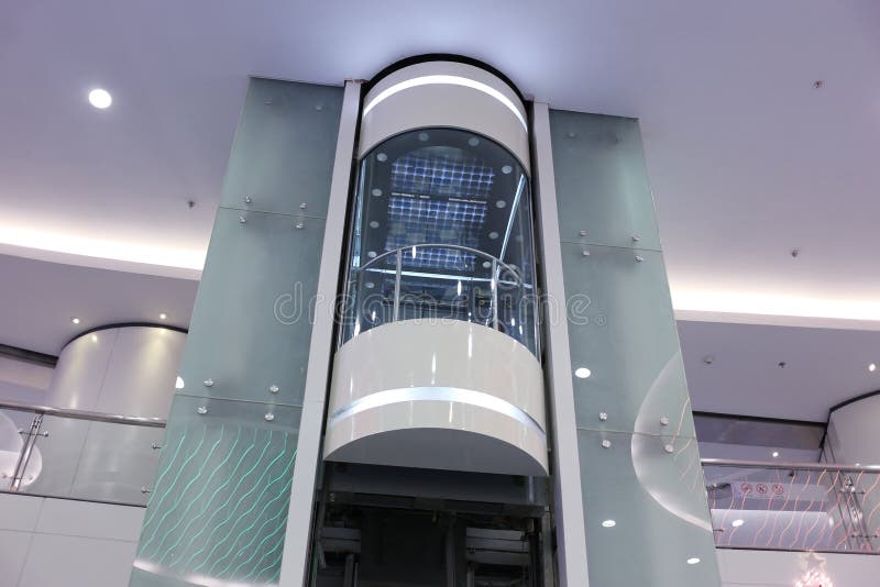 Glass elevator