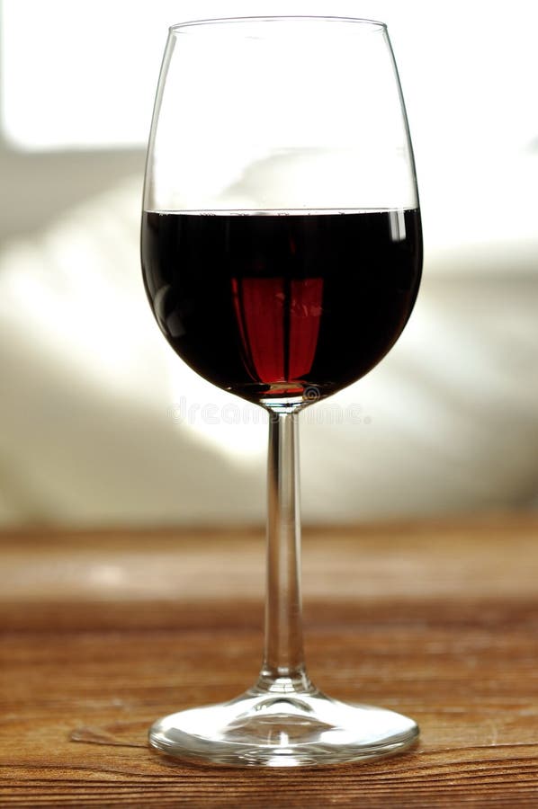 Glass Of Fine Italian Red Wine Stock Image Image of alcohol, peasant