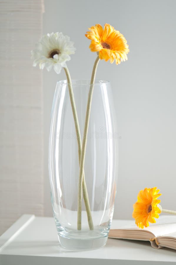 Glass flower vase stock photo. Image of decor, vase, flower 13421580