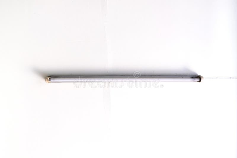 Glass fluorescent lamp stock image. Image of concept 111547095