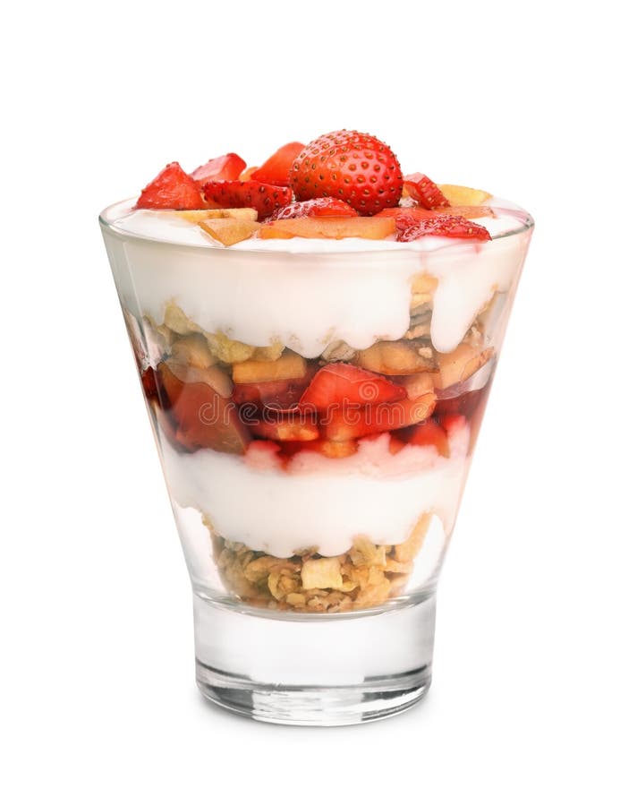 Yogurt with Muesli and Berries Stock Image Image of food, fruit 26349079